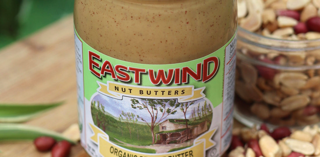 East Wind Nut Butters Uses Glass Jars